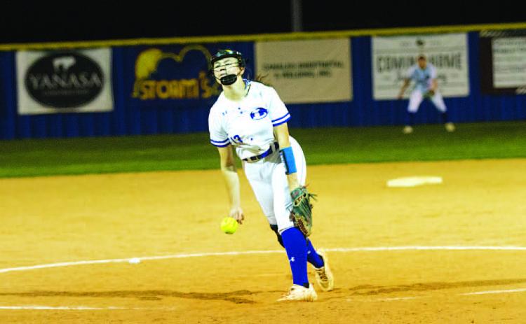 HUNTER KING | DISPATCH RECORD Brooklyn Farmer had delivered back-to-back quality starts for the Lady Badgers.