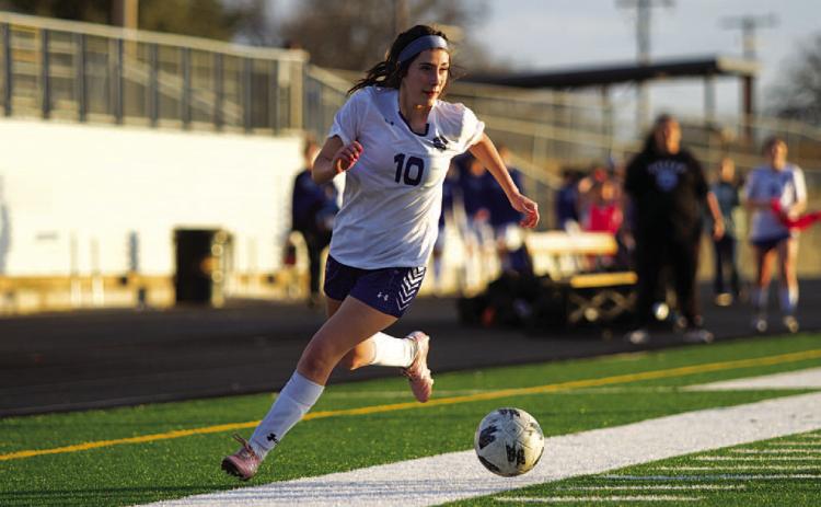 Liliana Fryer was a key player for the Lady Badger soccer team last season. FILE PHOTO