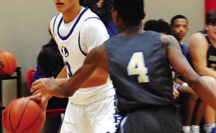 AJ Rosales played his best game of the season against Rockdale. HUNTER KING | DISPATCH RECORD