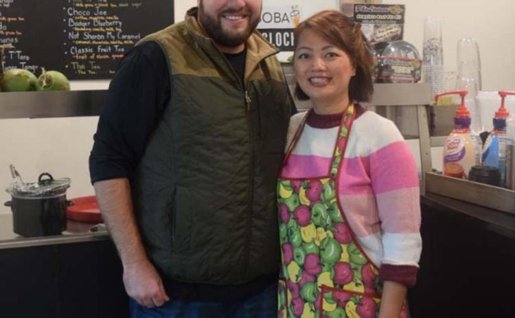 Joseph and Anh Trousdale, who have been Lampasas residents the past four years, have opened a storefront to sell their at-home pho soup kits and other traditional Vietnamese treats. ALEXANDRIA RANDOLPH | DISPATCH RECORD