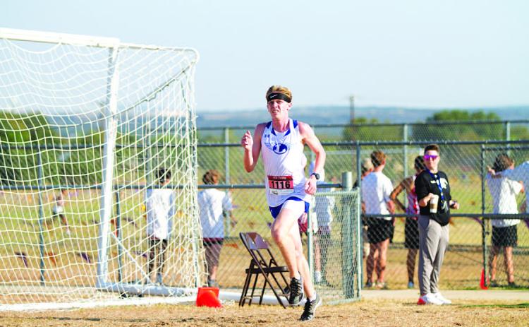 FILE PHOTO Brayden Phillips finished his high school career at the state cross country meet last week.