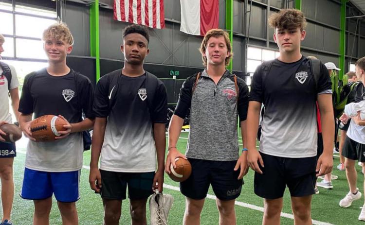 Football camp draws local participants