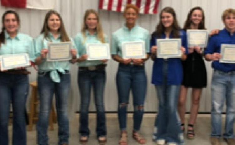 FFA Awards Night honors students