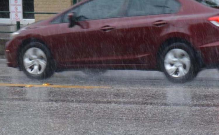 Central Texas saw an unusual amount of rain – close to two inches total – this week. MONIQUE BRAND | DISPATCH RECORD