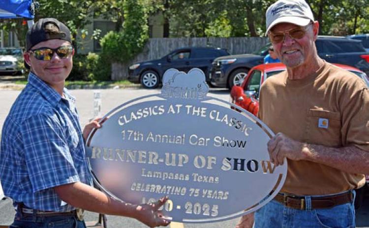 Show runner-up was Sonny Chance, who came from Johnson City with his 1929 Ford Model A. Mike Nichols | courtesy photo