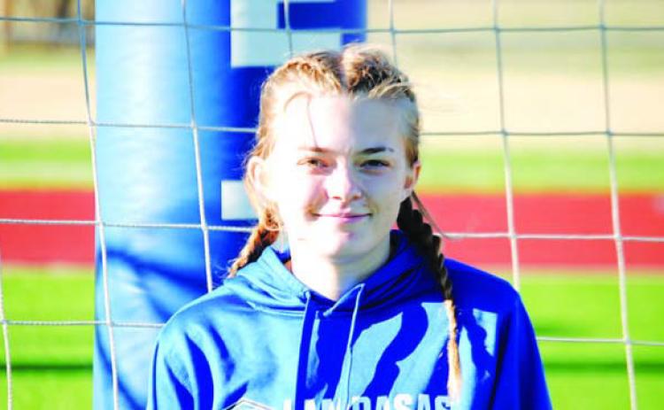 Name: Anna Burgess Class: Senior Sport: Soccer Role Model: Coach Macey Wooten Favorite Thing to Eat: Mac & Cheese One Place to Travel: Italy Favorite Music Genre: Indie