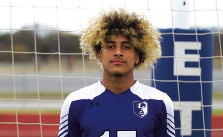 Name: Jaden McElwain Class: Sophomore Sport: Soccer and Football Favorite Movie: Cars 2 Favorite Midnight Snack: Ice Cream Favorite Social Media: Instagram Main Goal This Season: Score a goal