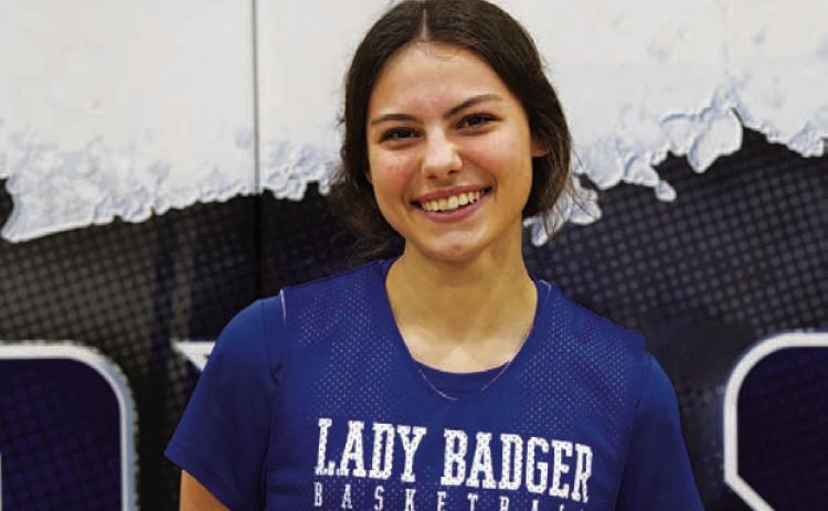 Name: Chloe Thorp Class: Senior Sport: Basketball and Track Favorite School Subject: On Ramp Biology Favorite Vacation: London One Person To Meet: Glen Powell Main Goal This Season: Be a demon on the court