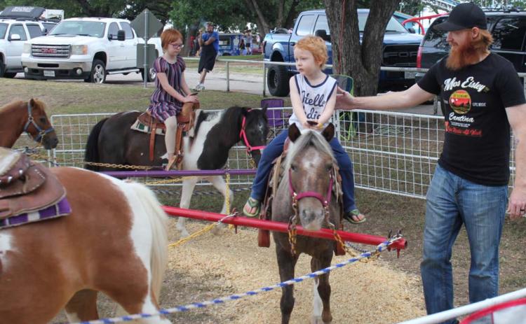 Pony rides among numerous festival activities