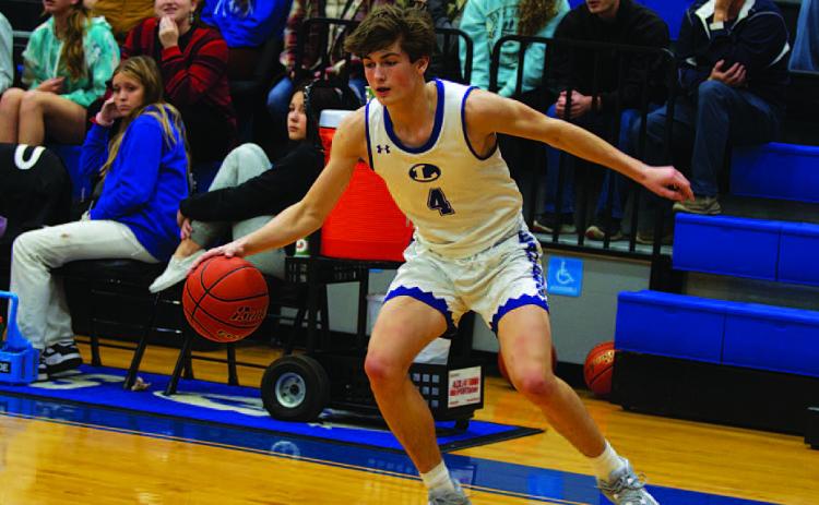 FILE PHOTO Calum Mitchell is heading into his junior year and his second varsity basketball season.