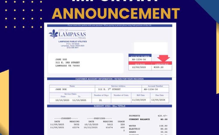City of Lampasas makes switch