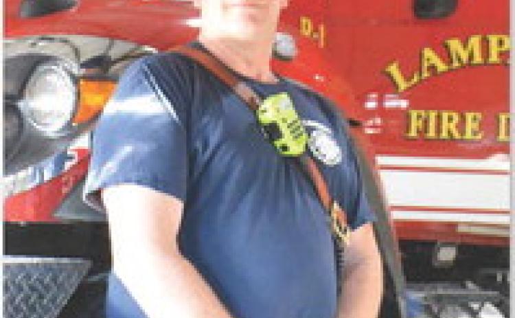 Tim Weinrick started his role as the new Lampasas Volunteer Fire Department Assistant Chief on Oct. 4. ALEXANDRIA RANDOLPH | DISPATCH RECORD