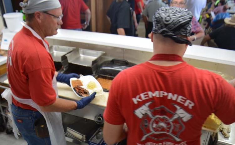 Kempner Volunteer Fire Department Capt. Todd Burkett
