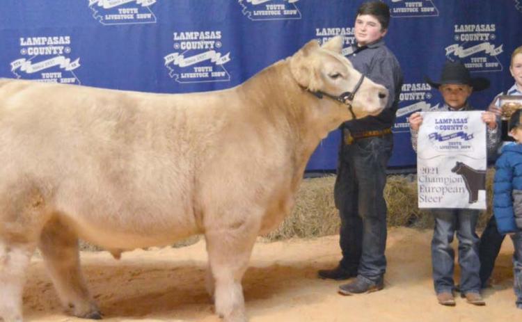 Grand-champion steer exhibitor repeats last year’s title