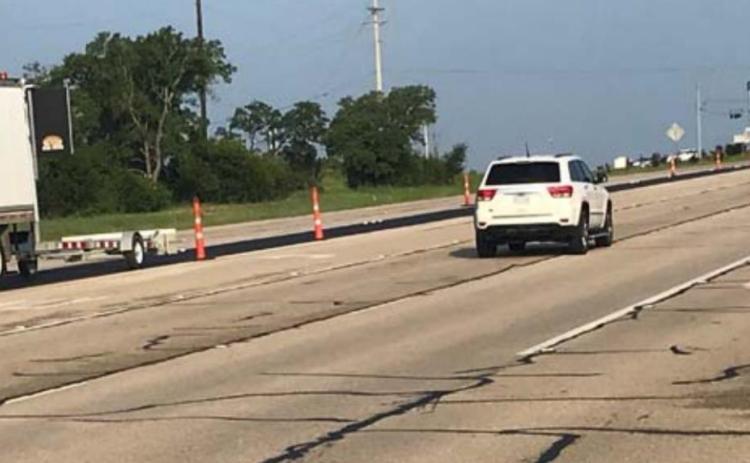 Motorists drive along U.S. 190 toward FM 2657 on Wednesday morning. According to the Texas Department of Transportation, road construction around the bypass will occur for the next two weeks, weather permitting. MONIQUE BRAND | DISPATCH RECORD